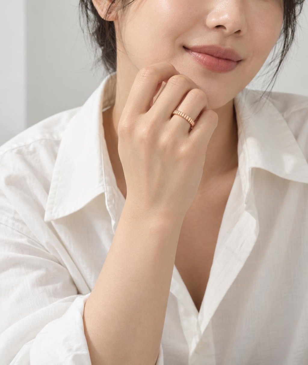 14K 총알 스타일 링반지 상품 사진 3